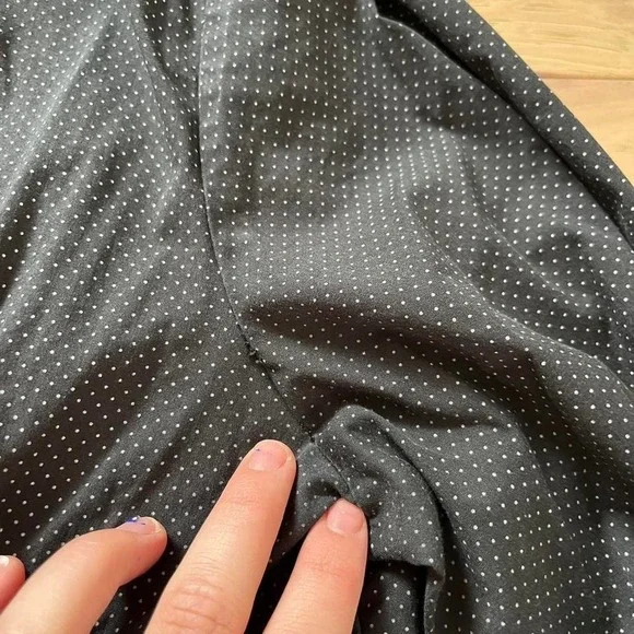 Vintage y2k Mexx Polka Dot Button Up Long Sleeve Blouse Womens Sz XXL preppy - Picture 4 of 8